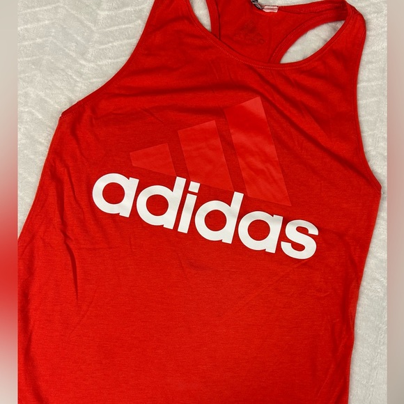 Adidas racerback tank top, girls size L red/orage - Picture 9 of 9
